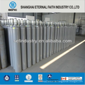 Industrieller Wasserstoff-nahtloser Stahlgaszylinder (ISO9809 219-40-150)
